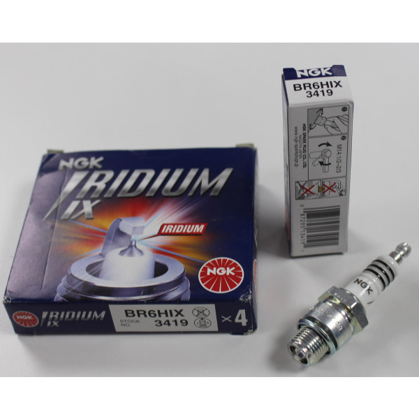 NGK NGK Spark Plug BR6HIX Iridium Plugs [Box 4]